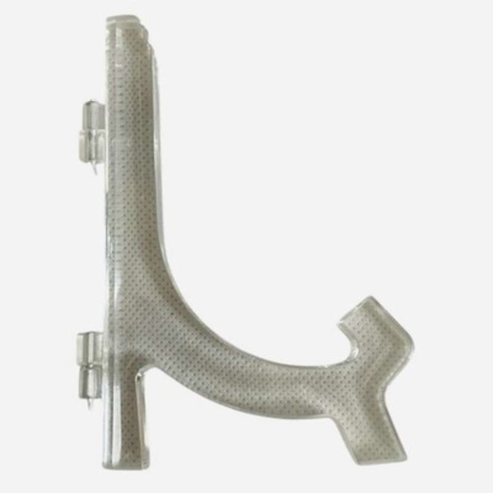 Set 5 Clear Acrylic Plate Stand Easel Picture Frame Holder Folding Display Stand